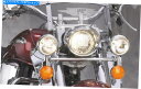 クロームパーツ ホンダVTX1300 C、S、R /レトロ、T - クロムスポットライトバー/ライトバーW /ターン信号 Honda VTX1300 C, S,...