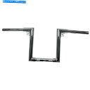 クロームパーツ La Choppers 1-1 / 4「狭いZバーWeb12」の背の高いクロムHDハンドルバーハーレー LA Choppers 1-1/4" Narrow Z-Bars Web12" Tall Chrome HD Handlebars Harley