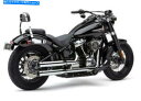 クロームパーツ コブラスリップオンRPTマフラー3 "Chrome Harley Softail 2018-2021 Cobra Slip-On RPT Mufflers 3" Chrome Harley Softail 2018-2021