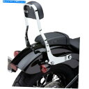クロームパーツ コブラクローム14 "短い取り外し可能背もたれ&マウントキット - 602-2041 Cobra Chrome 14" Short Detachable Backrest & Mount Kit - 602-2041