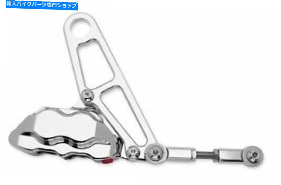 クロームパーツ Hawg Halters Inc RKHTCC 548 4エストンリアソープリーカット - クローム - オリジナルのタイトルを表示 Hawg Halters Inc RKHTCC 548 4 ピストン リアブレーキキャリパーキット-クローム- show original title