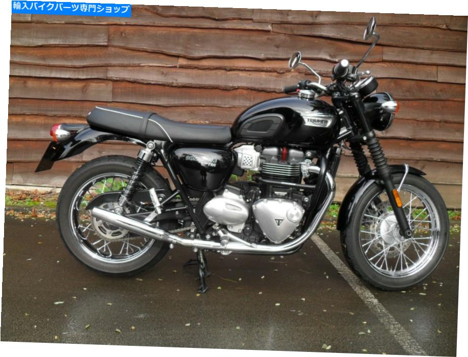 クロームパーツ Triumph Bonneville T100 / T120エキゾーストスリップオン - ノーマンハイドスポーツスタースタイル TRIUMPH BONNEVILLE T100 / T120 EXHAUSTS SLIP-ONS - NORMAN HYDE SPORTSTER STYLE