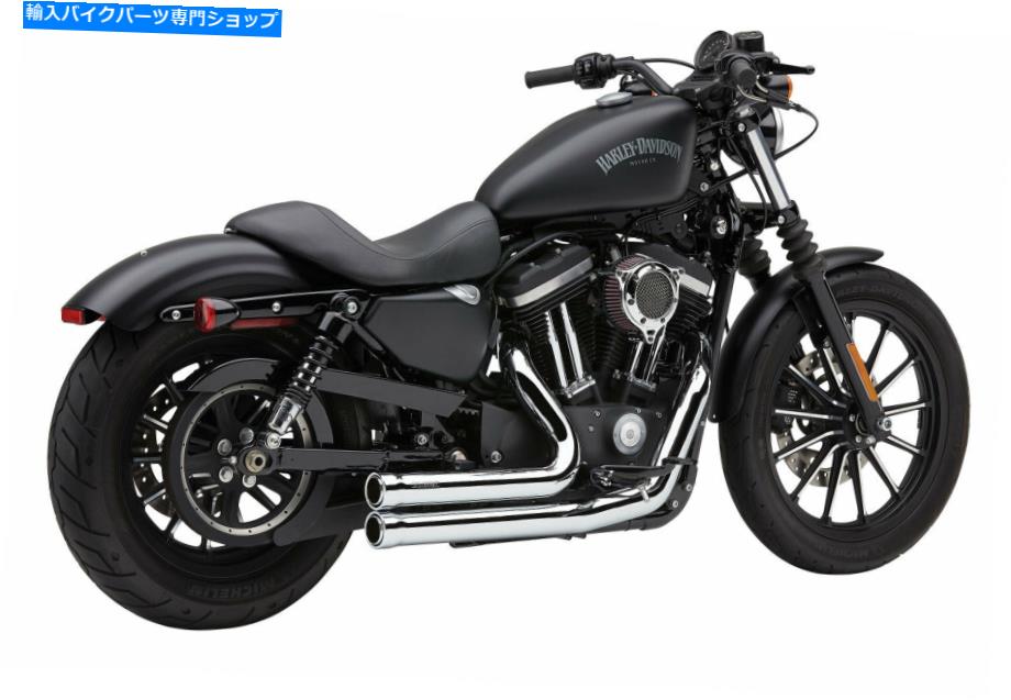 クロームパーツ COBRA 909ハーレーダビッドソンXL 14-17 6705用COBRA 909クロムエキゾースト Cobra 909 Chrome Exhaust For Harley Davidson XL 14-17 6705