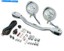 クロームパーツ クロム楕円形のLEDライトバーキット#55-327LホンダVTX1800 / VTX1300 / Valkyrie Show Chrome El...
