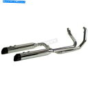 クロームパーツ KhromeはChrome 2を2高性能の排気中に200435（CAへの船なし） Khrome Werks Chrome 2 Into 2 High Performance Exhaust - 200435 (no ship to CA)