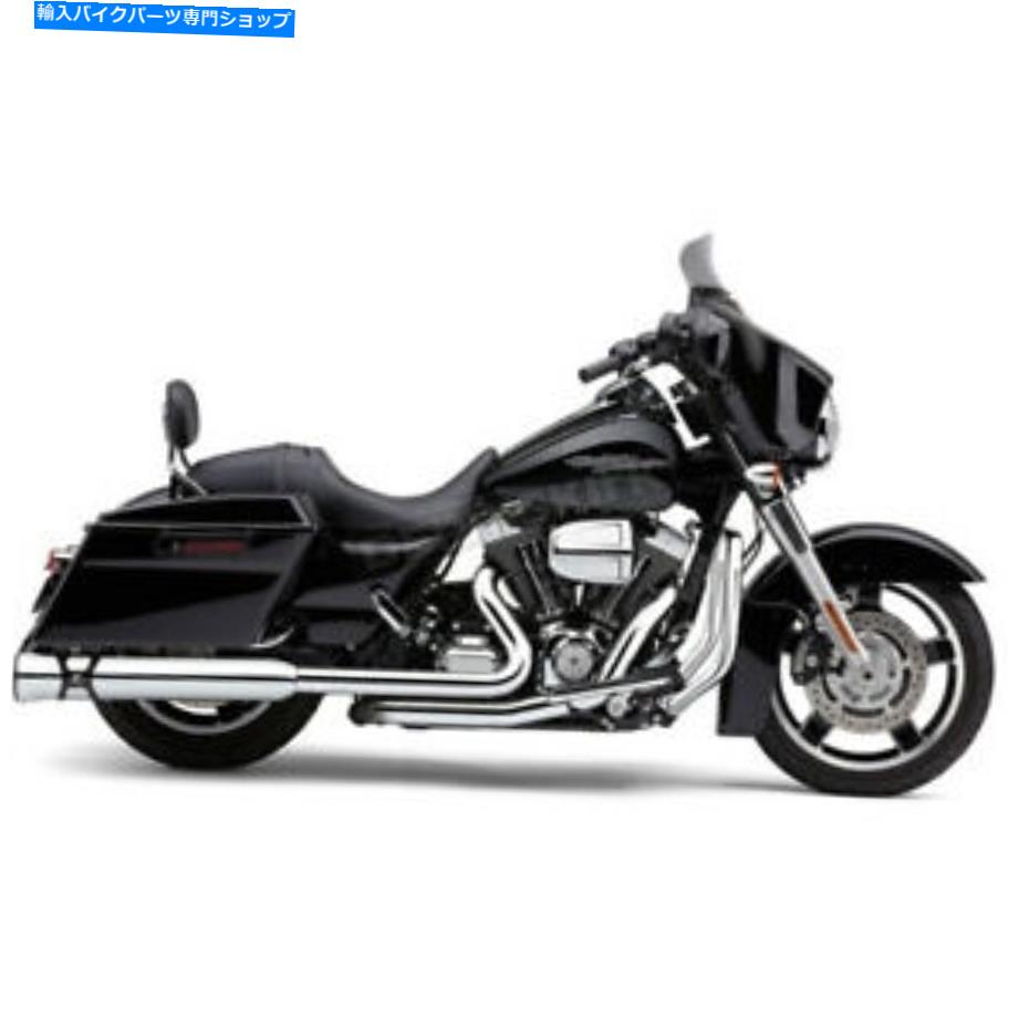 クロームパーツ COBRA Chrome Race-Pro 4 In。スリップオン - 6218 Cobra Chrome Race-Pro 4 in. Slip-Ons - 6218