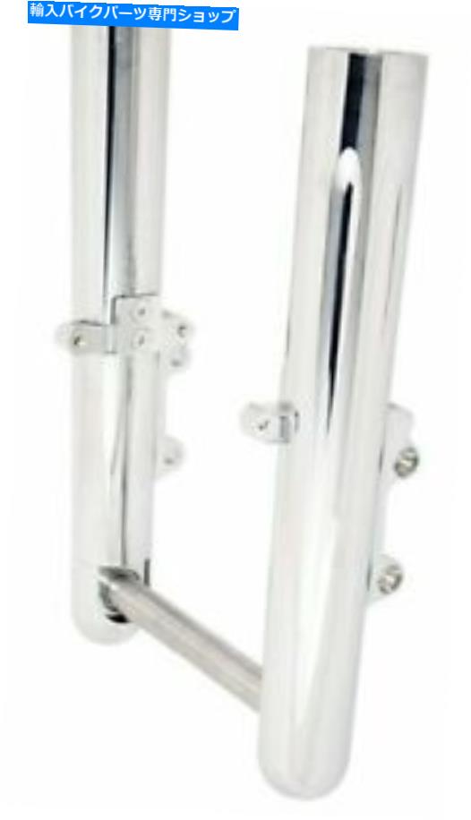 クロームパーツ Arlen Nessザ=セットフットパッション - エーダーフィットフットホテル2008-エイジ - クローム - 06-510-06-510-オリジナルのタイトルを表示 Arlen Ness ディープカットホットレッグ-ハーレーダビッドソン FLT モデル 2008-アップ - クローム - 06-510- show