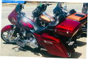 クロームパーツ ハードキャンディホットロッド赤いフレークミュージングツアーパックは1997+ハーレーツーリング Hard Candy Hot Rod Red F...