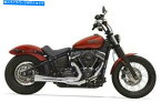 クロームパーツ バッサニーロードRage IIIエキゾースト4 "メガホンクロームハーレーソフトFLSL / FXBB / FXFB Bassani Road Rage III Exhaust 4" Megaphone Chrome Harley Softail FLSL/FXBB/FXFB