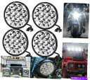 USヘッドライト 4ピースプロジェクター5.75インチLEDヘッドライト5 3/4シールビームHI LOビームパワーラウンド 4pcs Projector 5.75inch led headlight 5 3/4 Sealed Beam Hi Lo Beam Power Round(2)