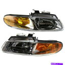 USヘッドライト 96-99 Dodge Grand Caravan Caravan Left&Right W / Bulb用ヘッドライトセット Headlig...