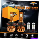 USヘッドライト AuxbeamコンボH13 5202 LED CanbusヘッドライトフォグGMC Yukon XL 1500 2007-2014 AUXBE...