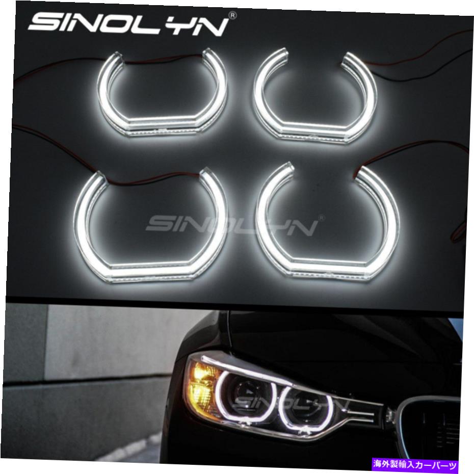 USإåɥ饤 7000K LED Angel Eyes Halo Rings for BMW E60 E90 E91 E82 E87 RetoFit Acrylic 7000K LED Angel Eyes Halo Rings For BMW E60 E90 E91 E82 E87 Retrofit