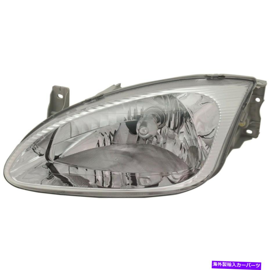 USإåɥ饤 2000 Hyundai Elantra GLSǥΥإåɥ饤ȺƩ Headlight For 2000 Hyundai Elantra GLS Model Left Clear Lens With Bulb