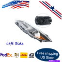 USヘッドライト 左サイドLHヘッドライトハロゲンランプアセンブリー2015-2017トヨタカムリー Left Side LH Headlight Halogen Lamp Assembly Fit For 2015-2017 Toyota Camry(2)