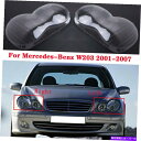 USヘッドライト メルセデスベンツCクラスW203 2001-2007のペアヘッドライトレンズカバーの交換 Pair Headlight Lens Cover Replacement For Mercedes Benz C-Class W203 2001-2007