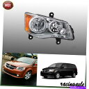 USヘッドライト 2011年から2017年のDodge Grand Caravan Chromeヘッドライトの乗客側防水 For 2011-2017 Dodge...