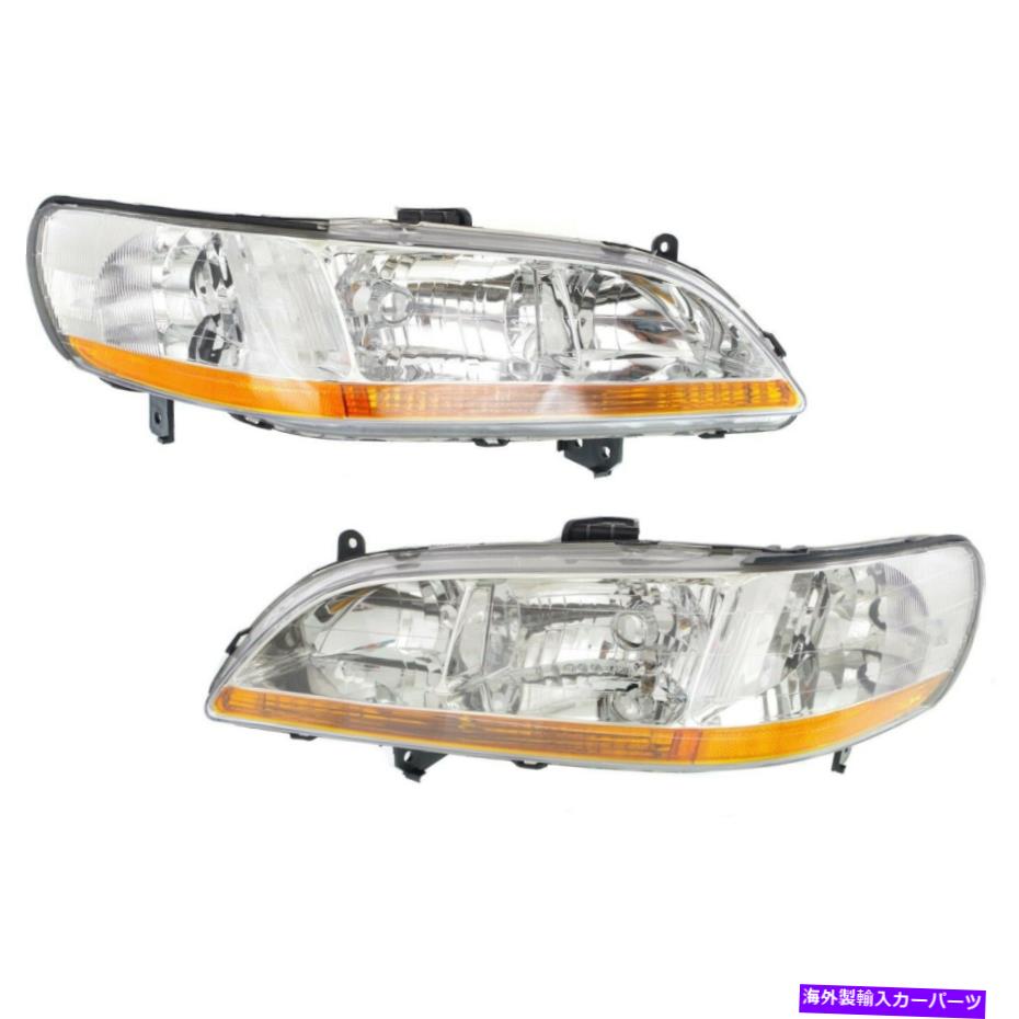 USヘッドライト ヘッドライト98-2000ホンダアコードドライバーと助手席側 Headlight Set For 98-2000 Honda Accord Driver and Passenger Side