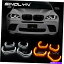 USヘッドライト BMW x 6 x 6 m E 71 E72アクセサリーのためのアクリルクリスタルLED Angel Eye Eye Eye Haloデュアルカラー Acrylic Crystal LED Angel Eye Halo Dual Color For BMW X6 X6M E71 E72 Accessories