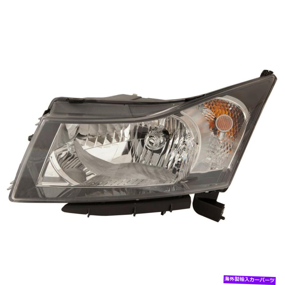 USヘッドライト ヘッドライトカーバ左手運転側フィット2011-2012シボレークルーズ1stデザイン Headligh..