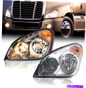 USヘッドライト FreightLiner Cascadia Headlight 2008 - 2016ダイバー左サイド Freightliner Cascadia Headlight 2008 - 2016 Diver Left Side with All Bulbs