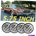 USヘッドライト 4ピース45W 5.75 "1963-1981のための5-3 / 4インチLEDヘッドライト1963年 - 1981年のシボレーGMCコルベットC1 C2 4PCS 45W 5.75" 5-3/4 inch Led Headlight for 1963-1981 Chevy GMC Corvette C1 C2