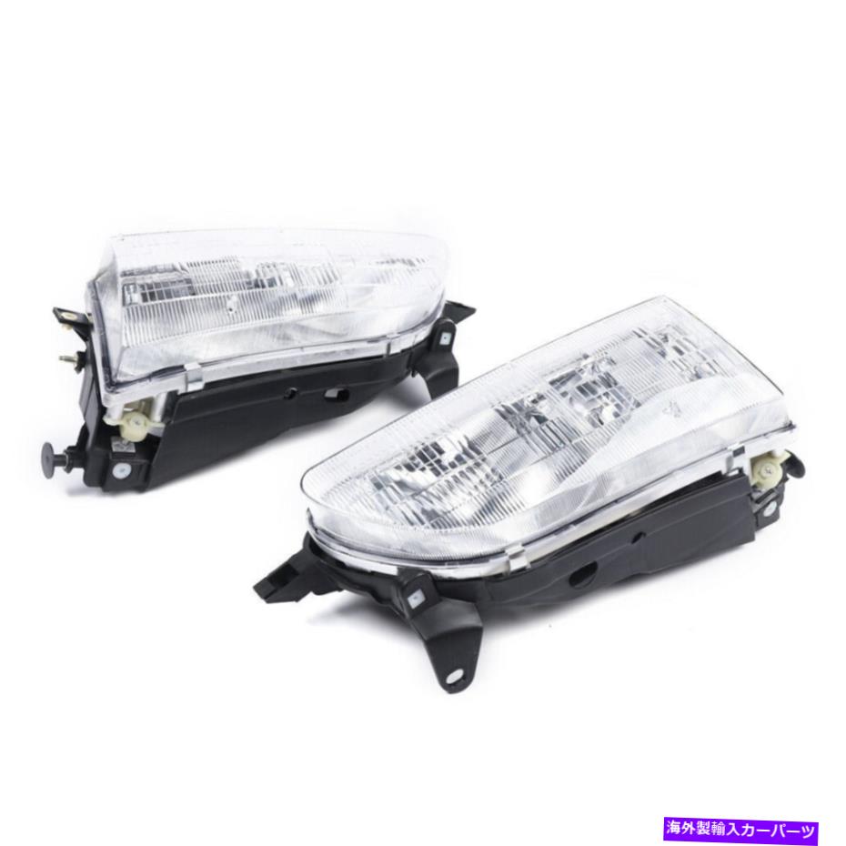 USヘッドライト 93-97トヨタカローラヘッドライトヘッドランプW /コーナーシグナルランプLH + RHハロゲン For 93-97 Toyota Corolla Headlights Headlamp w/ Corner Signal Lamp LH+RH Halogen