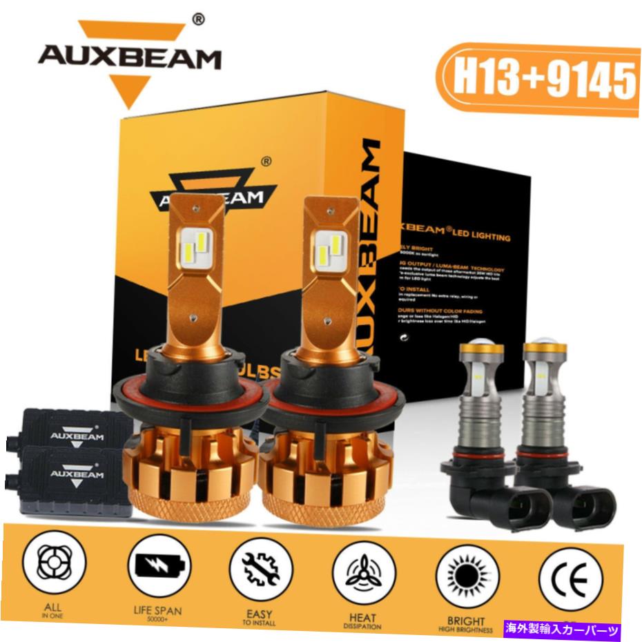 USヘッドライト AuxBeam Canbus LEDヘッドライト電球6Kは2007年2007年2009年2009年のFord Explorer AUXBEAM Canbus LED Headlight Bulbs 6K For 2006 2007 2008 2009 2010 Ford Explorer