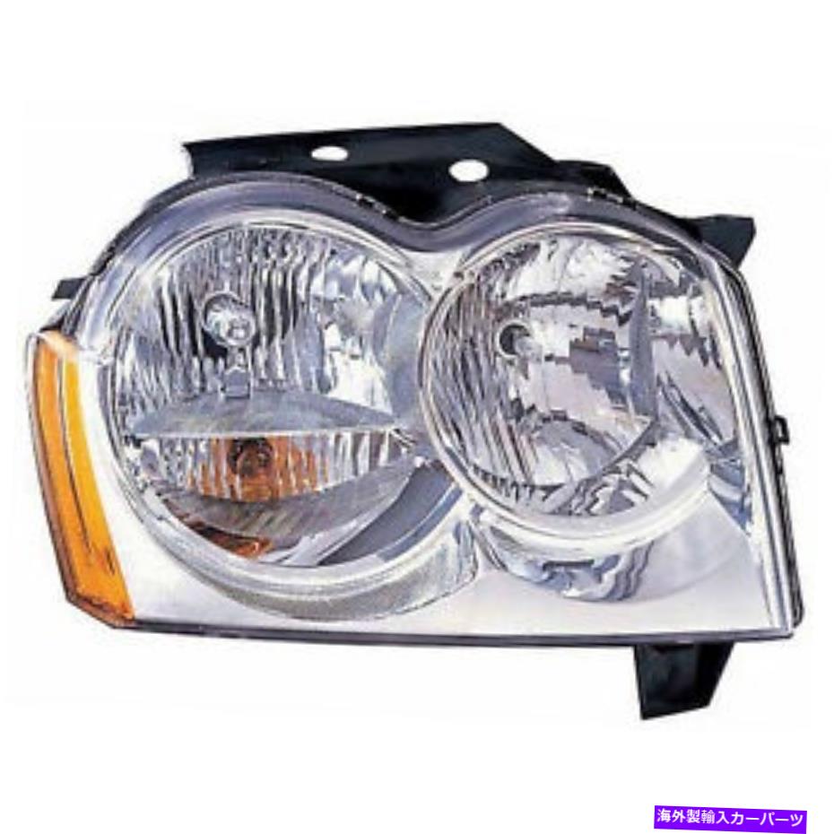 USヘッドライト ヘッドライトカーパ右手助手席側フィット2005-2007ジープグランドチェロキー Headlight CAPA Right Hand Passenger Side Fits 2005-2007 Jeep Grand Cherokee