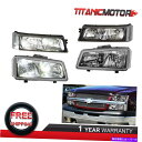 USwbhCg 03-06 Chevy Silverado Avalanche 1500̂߂̍ẼNAR[i[̃wbhCg Left & Right Clear Corner Headlights For 03-06 Chevy SIlverado Avalanche 1500