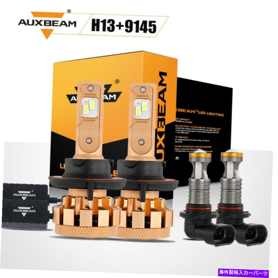 USヘッドライト Ford F-250 F-350スーパーデューティH13 9145のためのAuxbeam LEDのヘッドライトフォグランバー6K AUXBEAM LED Headlight Fog Light Bulb 6K for Ford F-250 F-350 Super Duty H13 9145