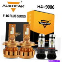 USヘッドライト AuxBeam 9003 H4 LED CANBUS Headlight + 9006霧のためのToyota Tundra 00-06 RAV...