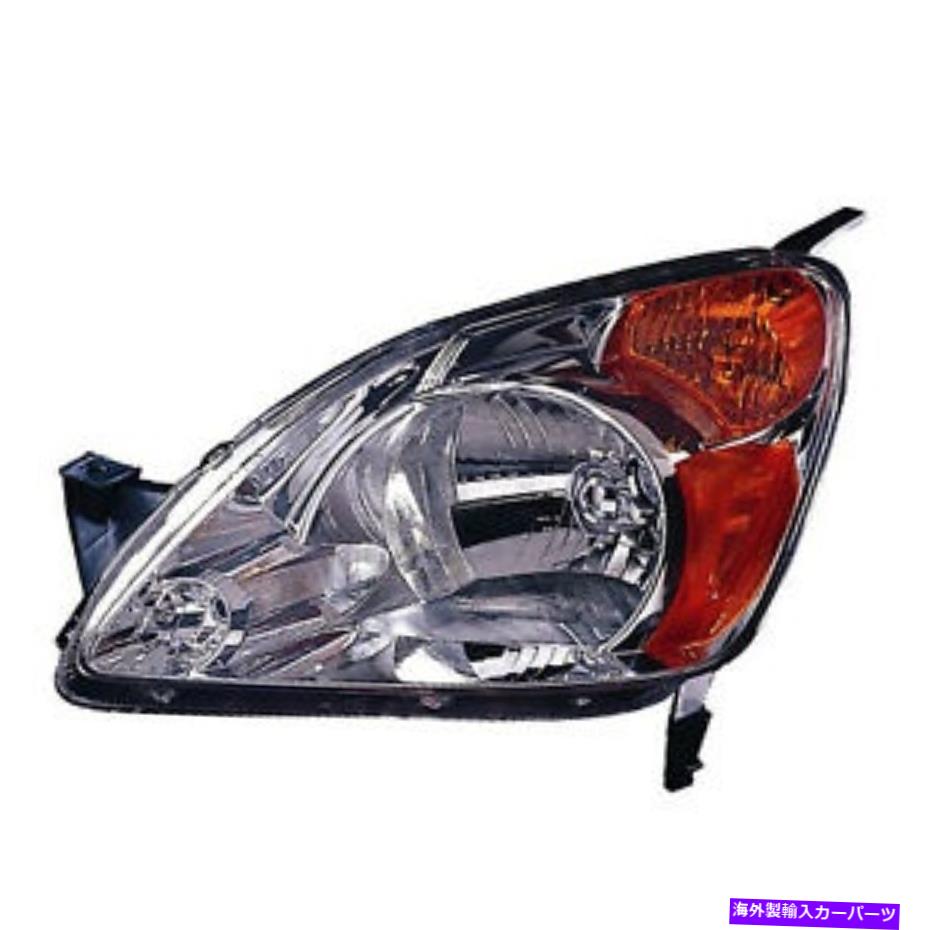 USヘッドライト ヘッドライト高品質CAPA左手運転側は2002-2004ホンダCRVにフィット Headlight High Quality CAPA Left Hand Driver Side Fits 2002-2004 Honda CRV