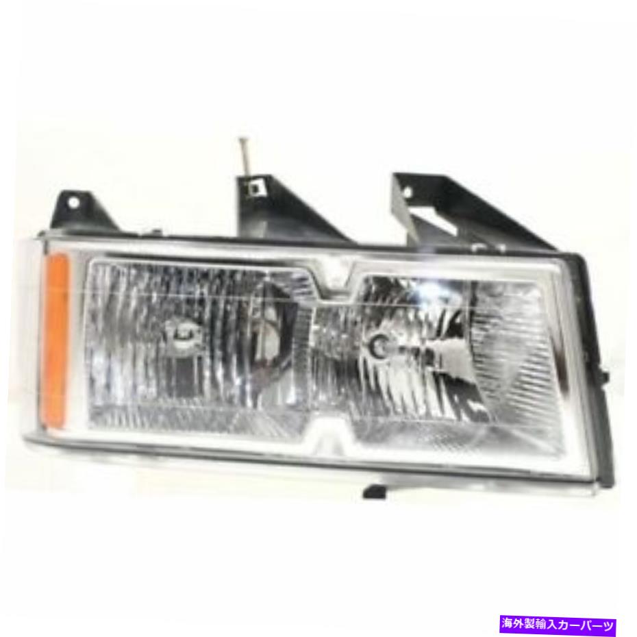 USヘッドライト コロラド05-08、旅客側のヘッドライト、クリアレンズ。クロームインテリア For Colorad..