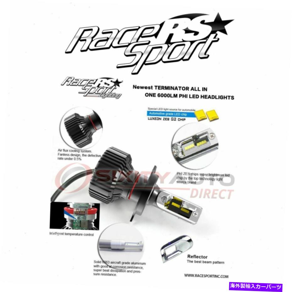 USヘッドライト 2006-2010 Hummer H3 - 電気NFのためのレーススポーツヘッドライト変換キット Race Sport Headlight Conversion Kit for 2006-2010 Hummer H3 - Electrical nf