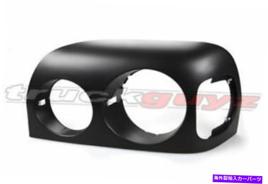 USヘッドライト フィット96-05貨物ライナーセンチュリーヘッドライトベゼルブラックLH fit 96-05 Freightliner Century Head Light Bezel Black LH