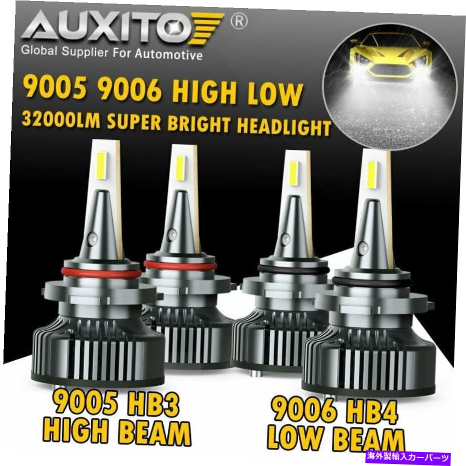 USإåɥ饤 auxitoܥ֥9005 9006 GMC Sierra 2500 3500 3500 01-04ΤΥإåɥ饤ŵƳޤ AUXITO Combo CANBUS 9005 9006 LED Headlight Bulb for GMC Sierra 2500 3500 01-04