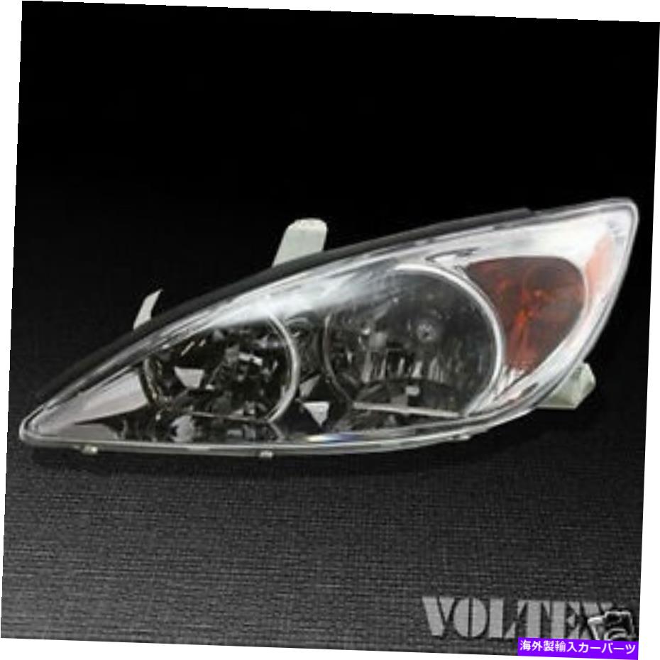 USヘッドライト 2002-2004トヨタカムリヘッドライトランプクリアレンズハロゲンドライバー左側 2002-2004 Toyota Camry Headlight Lamp Clear lens Halogen Driver Left Side