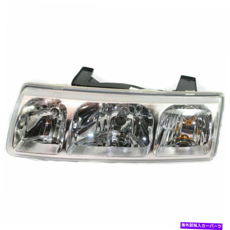 USヘッドライト 運転者側クロム内部ヘッドランプアセンブリFits 2005 Saturn Vue GM2502253 DRIVER SID..