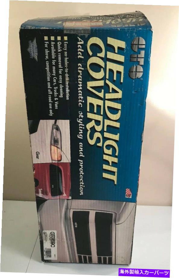 USヘッドライト GTSヘッドライトカバーシボレーカプライズ1991クリアオープンボックス新しい古い在庫Impala SS GTS Headlight Covers Chevy Caprice 1991 Clear Open Box New Old Stock Impala SS