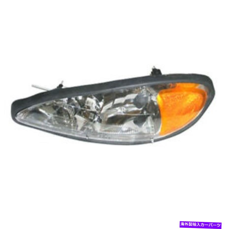 USヘッドライト CAPA 99-05グランドアムヘッドライトヘッドランプフロントハロゲンヘッドライトランプドライバ側 CAPA 99-05 Grand Am Headlight Headlamp Front Halogen Head Light Lamp Driver Side