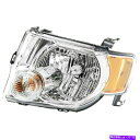 USヘッドライト 2008-2012フォードのヘッドライト電球付きの左クロムハウジング Headlight For 2008-2012 Ford Escape Left Chrome Housing With Bulb(2)