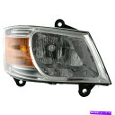 USヘッドライト 2008年2009年2009年2月のDodge Grand Caravan SE C / V SXT右電球付 Headlight For 20...