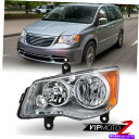 USヘッドライト 左運転側ヘッドライト11-17 Dodge Grand Caravan 08-16 Chrysler Town&Country Left Dr...