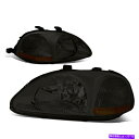 USヘッドライト 96-98ホンダシビックEK / EJ / EM喫煙レンズアンバーコーナーヘッドライト/ランプセット For 96-98 Honda Civic EK/EJ/EM Smoked Lens Amber Corner Headlight/Lamp Set(2)
