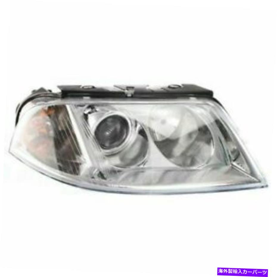 USヘッドライト RH右乗客ヘッドランプヘッドライトハロゲンフィット2001年2005フォルクスワーゲンパサート RH Right Passenger Headlamp Headlight Halogen fits 2001 2005 Volkswagen Passat