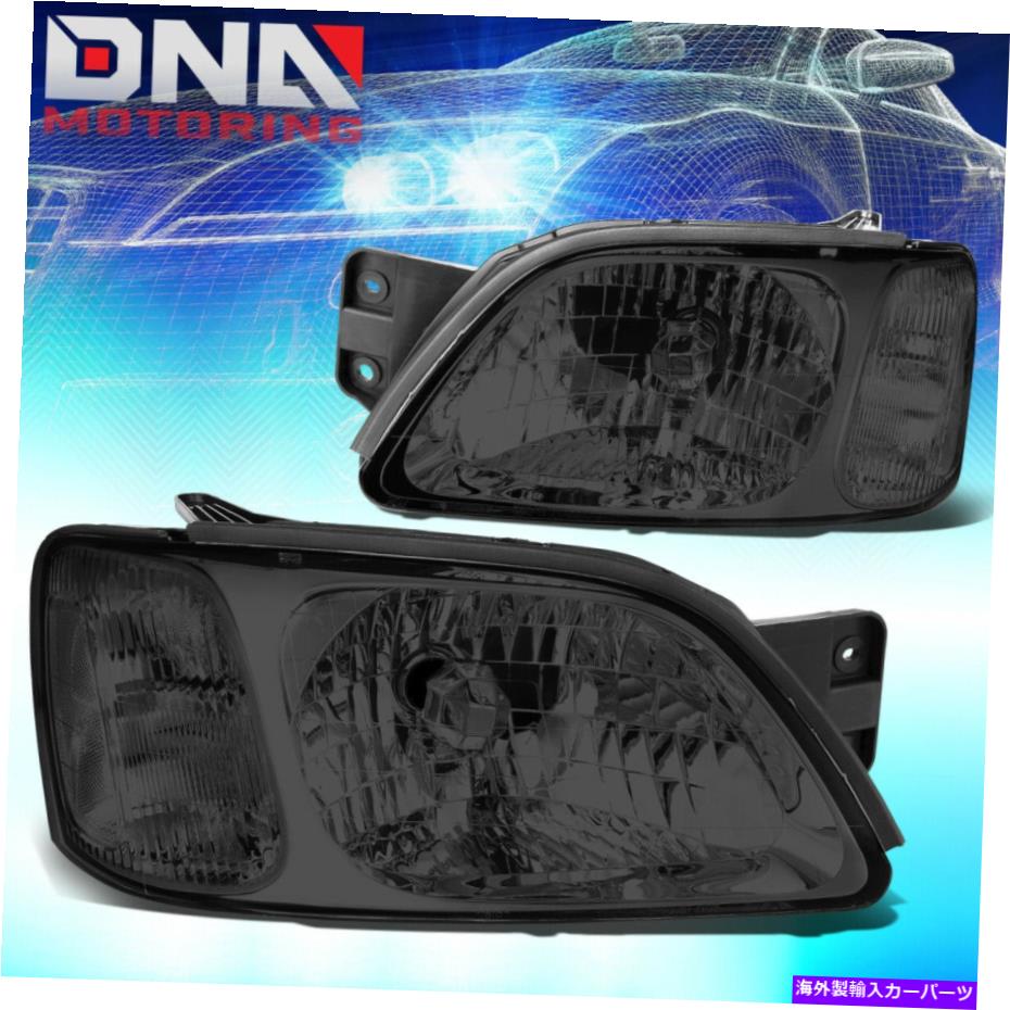 USヘッドライト 2000-2004 SubaruレガシーLブライトンペアOEスタイルヘッドライトランプ喫煙/クリア FOR 2000-2004 SUBARU LEGACY L BRIGHTON PAIR OE STYLE HEADLIGHT LAMP SMOKED/CLEAR