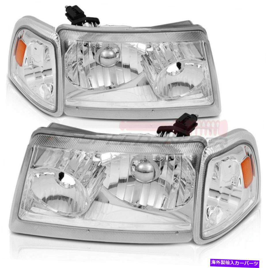 USヘッドライト 2001-2011フォードレンジャーのヘッドランプアセンブリドライバー+旅客辺のヘッドライト Headlights For 2001-2011 Ford Ranger Headlamp Assembly Driver + Passenger Sides