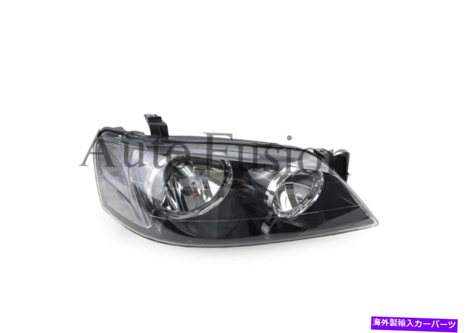 USヘッドライト フォードファルコンBA＆BF XT / FUTURA 2002-2005用ヘッドライト右側ブラックインサート Headlight Right Side Black Insert For Ford Falcon Ba&Bf Xt/Futura 2002-2005
