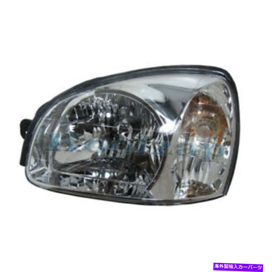 USヘッドライト TYCヘッドライトヘッドランプフロントヘッドライト左のドライバサイドドットは03-06サンタフェ TYC Headlight Headlamp Front Head Light Left Driver Side DOT For 03-06 Santa Fe